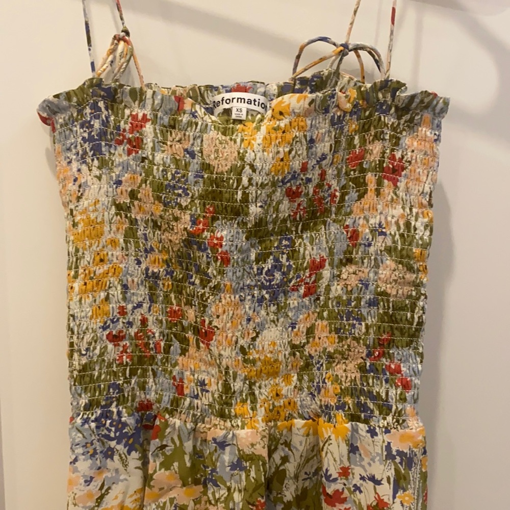 Dainty Reformation Midi Dress